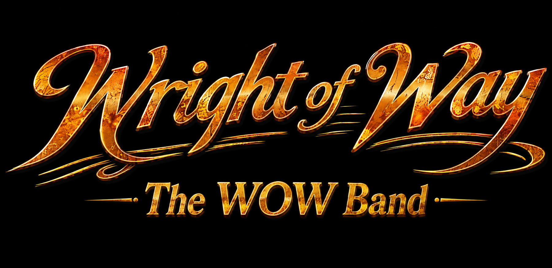 Wright of Way — The WOW Band logo